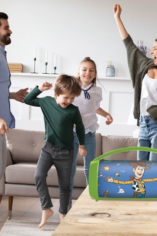 Altavoz Bluetooth® inalámbrico con luces y micrófono Toy Story - Desde 6 años