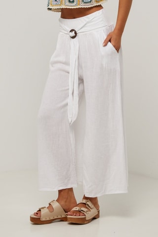 Pantaloni  - 100% lino