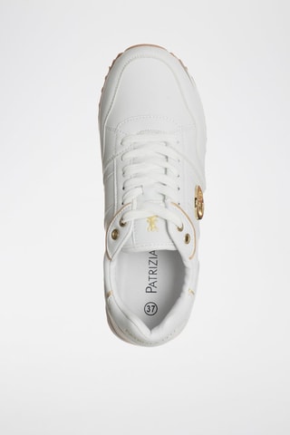 Sneakers platform - Bianco e dorato