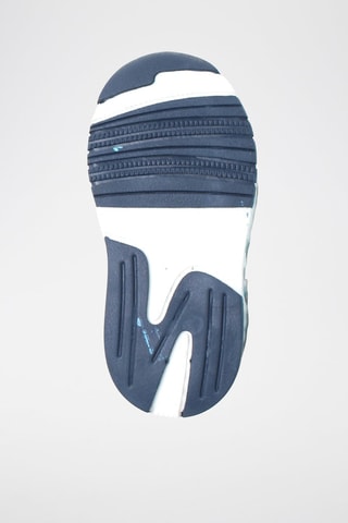 Sneakers in pelle Althidon - Bianco, rosso, blu e grigio