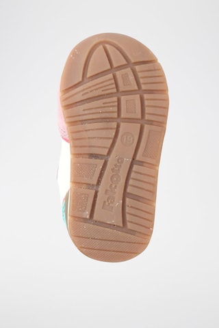 Sneakers in pelle Hack - Bianco, beige, blu e rosa