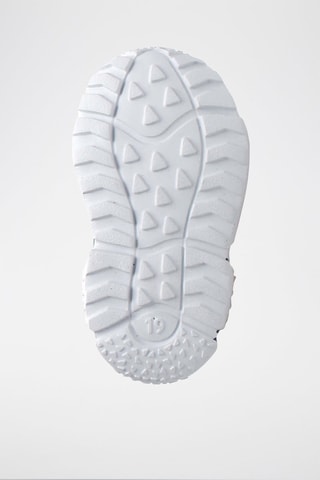 Sneakers in pelle Amantea - Bianco, verde e giallo