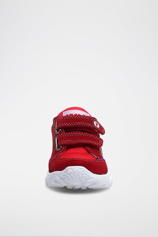 Sneakers in pelle Eilian - Bianco, rosso e blu