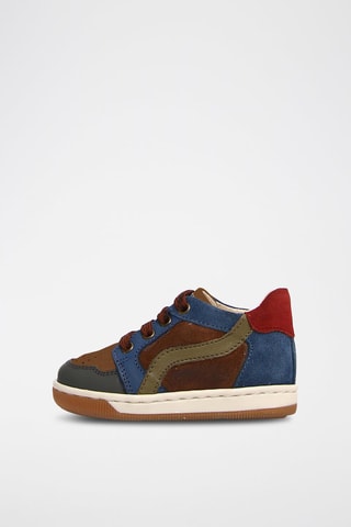 Sneakers in pelle - Blu