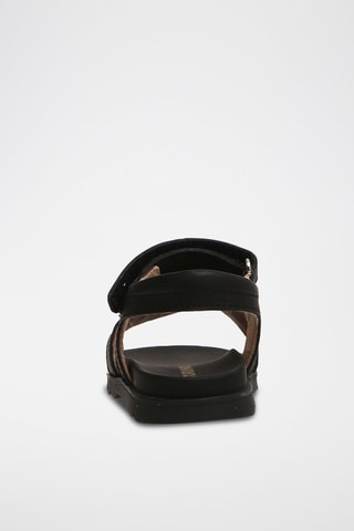 Sandali in pelle - Nero