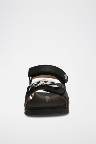 Sandali in pelle - Nero