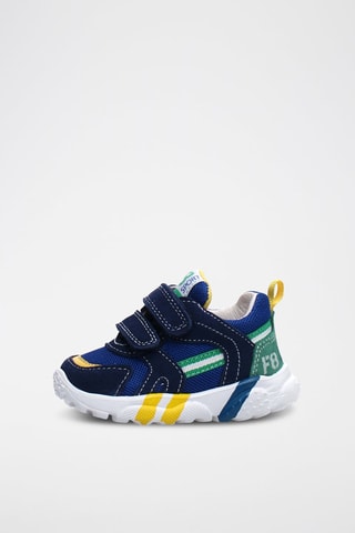 Sneakers in pelle scamosciata - Blu