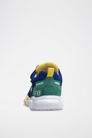Sneakers in pelle scamosciata - Blu