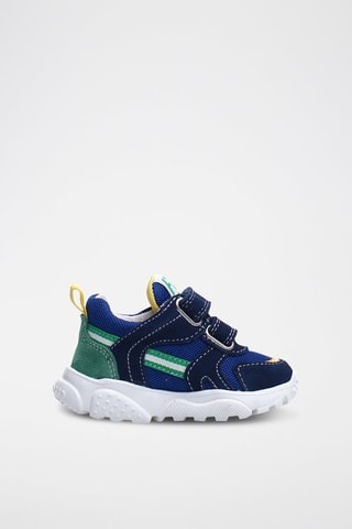 Sneakers in pelle scamosciata - Blu