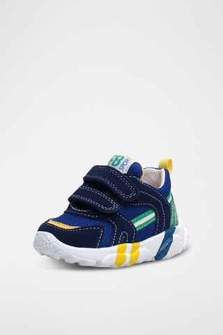 Sneakers in pelle scamosciata - Blu