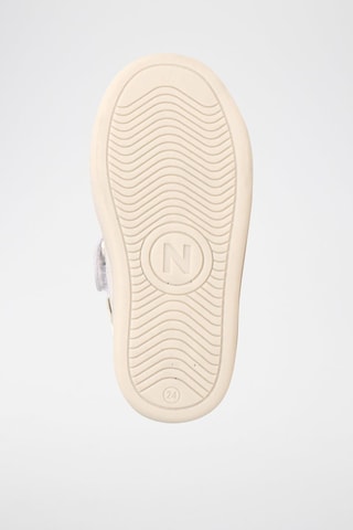 Sneakers in pelle Quar - Bianco, beige e dorato