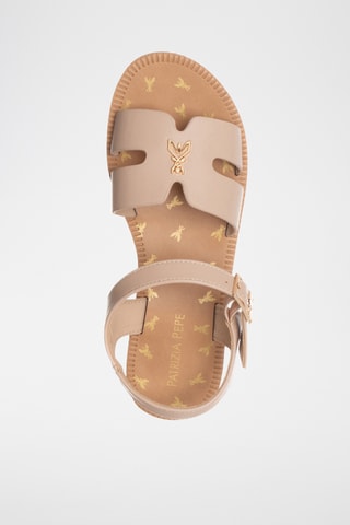 Sandali in pelle - Rosa
