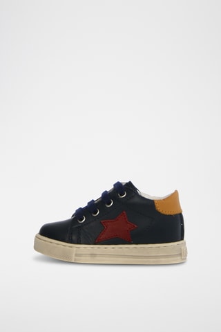 Sneakers in pelle - Navy