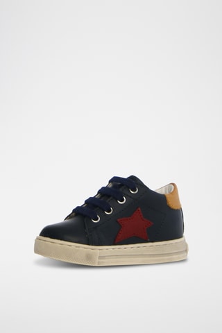 Sneakers in pelle - Navy