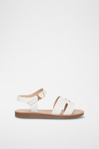 Sandali in pelle - Bianco