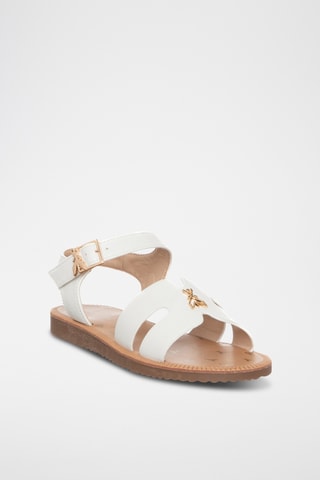 Sandali in pelle - Bianco