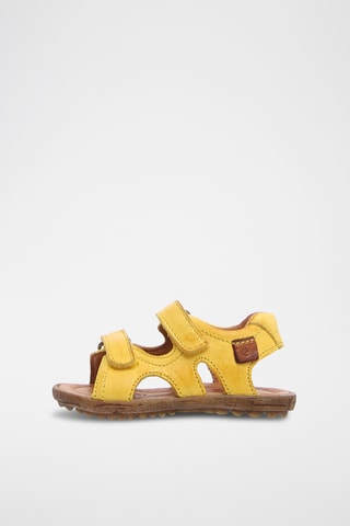 Sandali in pelle - Giallo