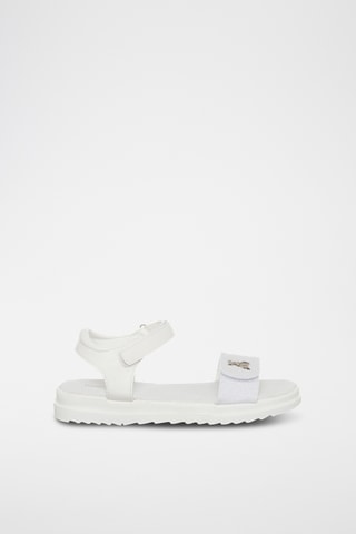 Sandali in pelle - Bianco