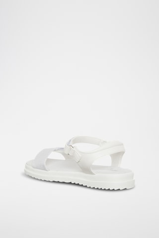 Sandali in pelle - Bianco