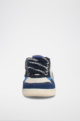 Sneakers in pelle Klip - Bianco e blu