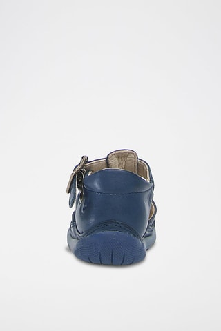 Sandali in pelle - Blu