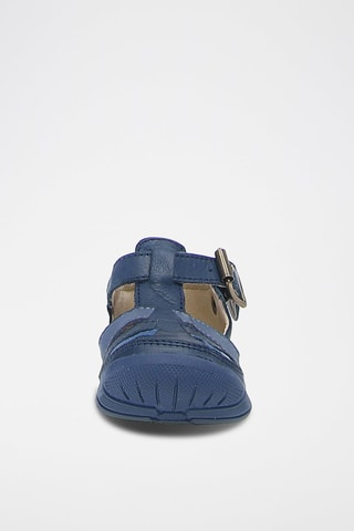 Sandali in pelle - Blu