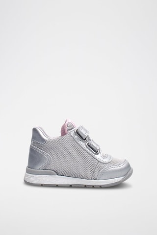 Sneakers in pelle - Argentato