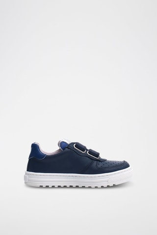 Sneakers in pelle - Blu