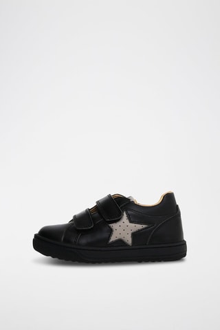 Sneakers in pelle Minds - Nero e beige