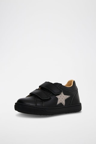 Sneakers in pelle Minds - Nero e beige