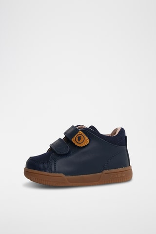 Sneakers in pelle - Navy