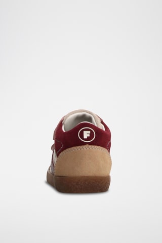 Sneakers in pelle - Rosa e rosso