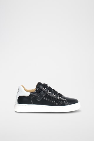 Sneakers in pelle - Nero