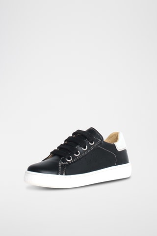 Sneakers in pelle - Nero
