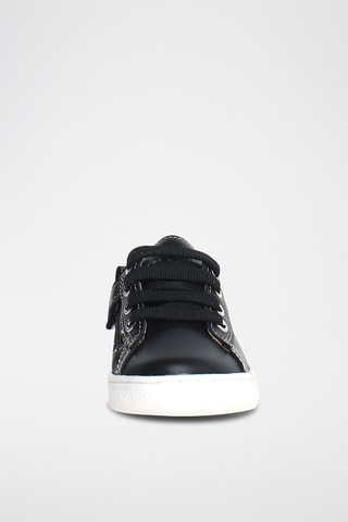 Sneakers in pelle - Nero