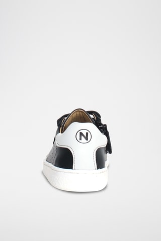 Sneakers in pelle - Nero