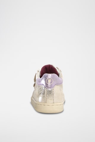 Sneakers in pelle - Argentato