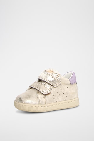 Sneakers in pelle - Argentato