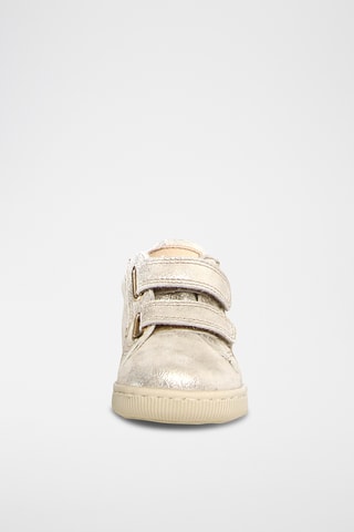 Sneakers in pelle - Argentato