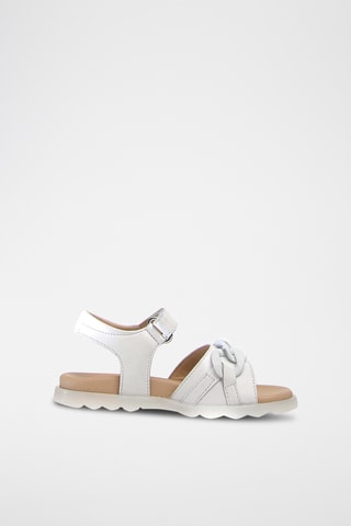 Sandali in pelle - Bianco