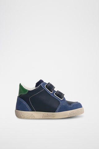 Sneakers in pelle - Blu