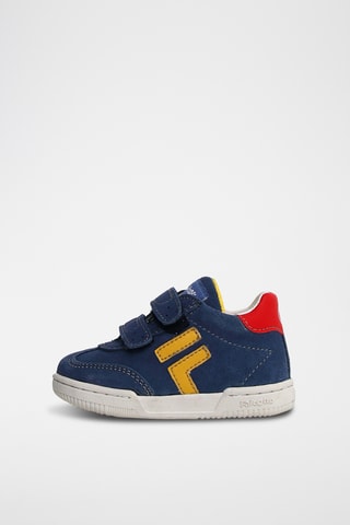 Sneakers in pelle - Blu