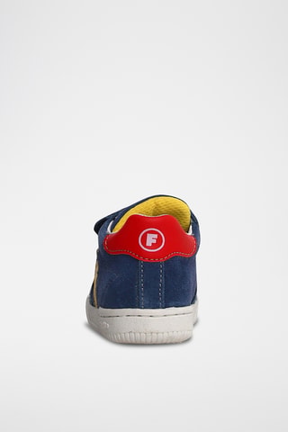 Sneakers in pelle - Blu