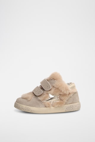 Sneakers in pelle - Beige