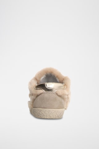 Sneakers in pelle - Beige
