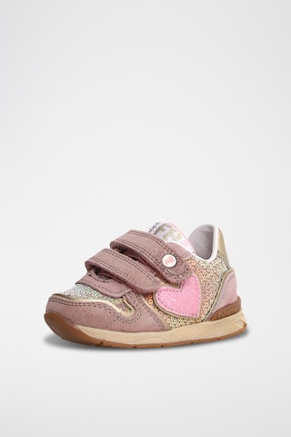 Sneakers in pelle - Rosa