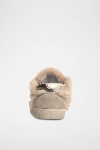 Sneakers in pelle - Beige