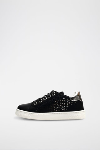 Sneakers in pelle - Nero