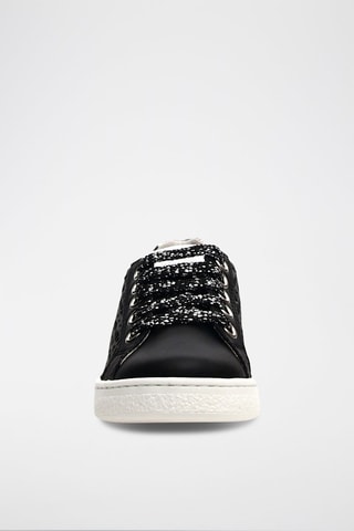 Sneakers in pelle - Nero