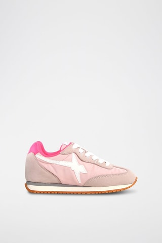 Sneakers - Bianco, beige e rosa